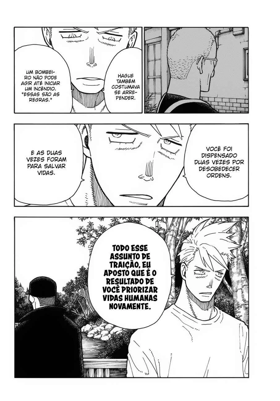 Fire Force Capítulo 2 – O Demônio, O Cavaleiro, E a Bruxa