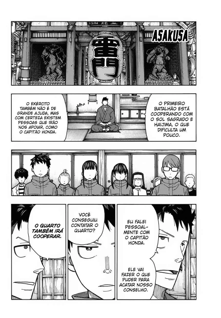 Fire Force Capítulo 2 – O Demônio, O Cavaleiro, E a Bruxa
