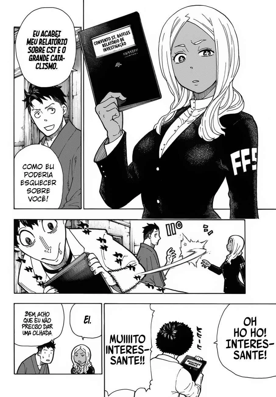 Fire Force Capítulo 2 – O Demônio, O Cavaleiro, E a Bruxa