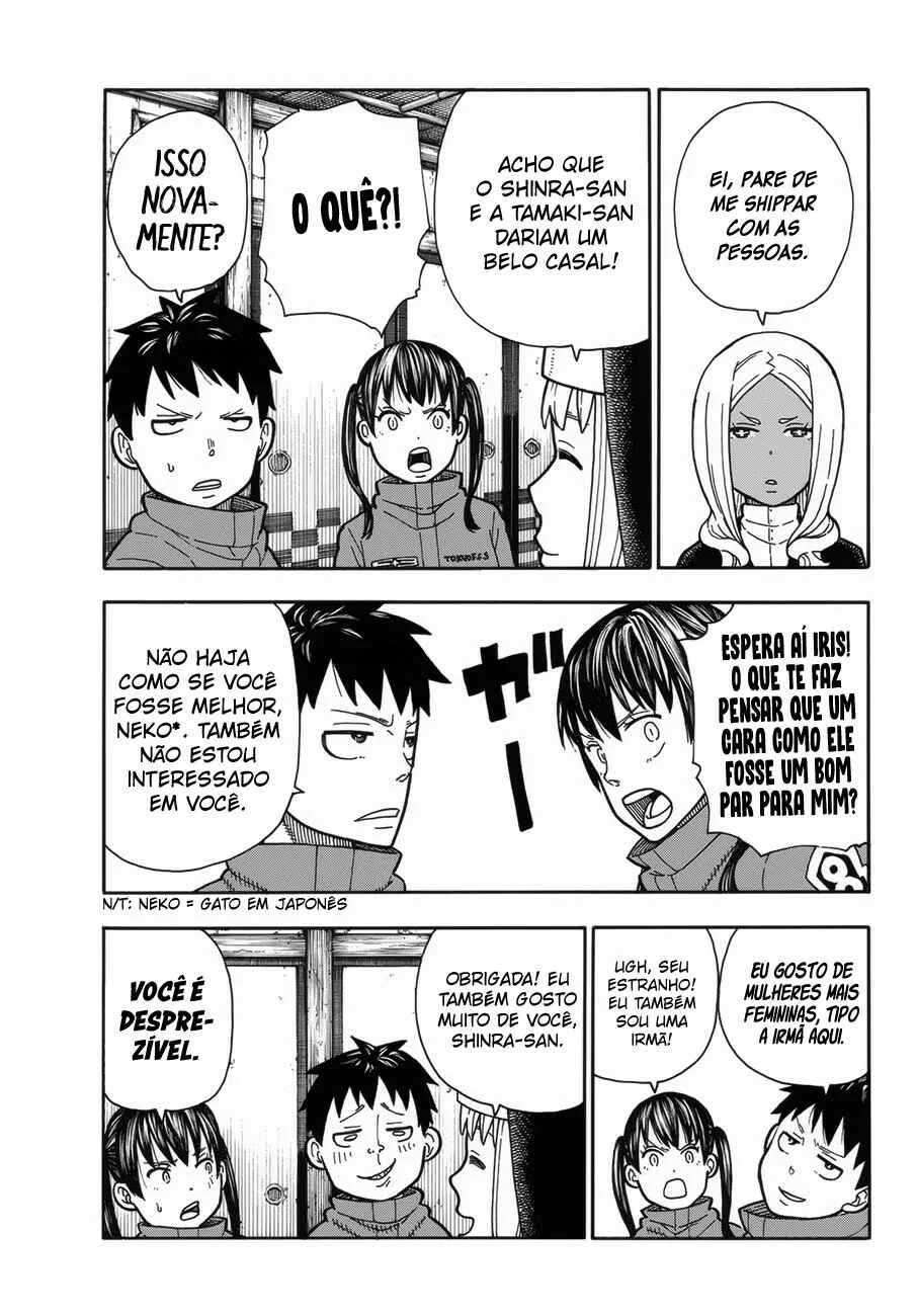 Fire Force Capítulo 2 – O Demônio, O Cavaleiro, E a Bruxa