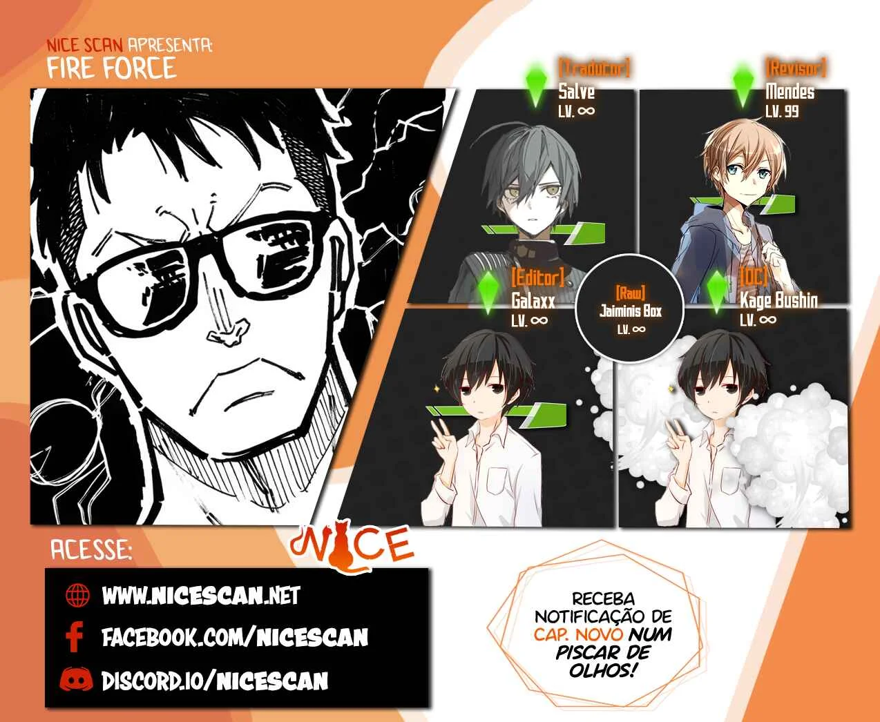 Fire Force Capítulo 2 – O Demônio, O Cavaleiro, E a Bruxa