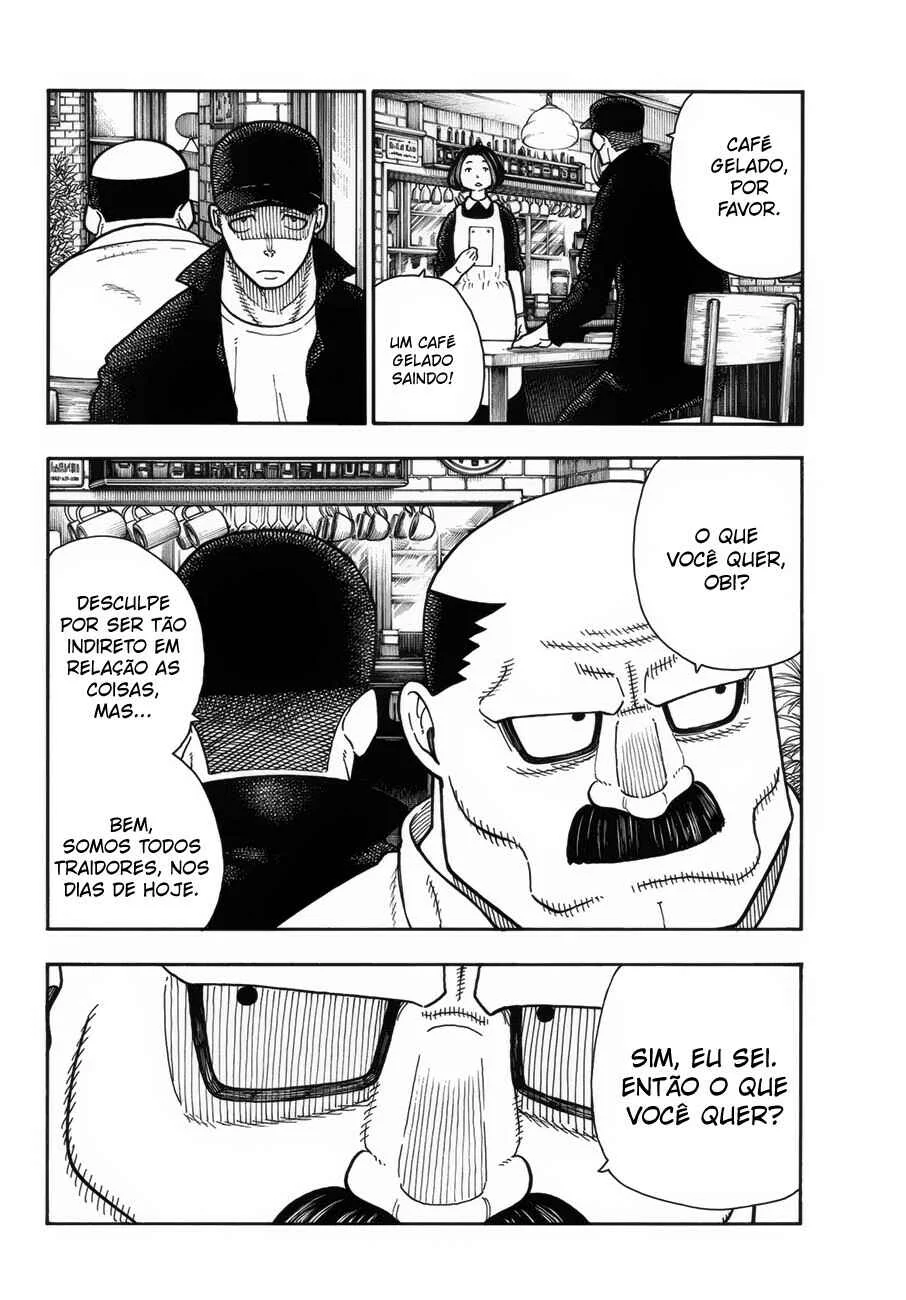Fire Force Capítulo 2 – O Demônio, O Cavaleiro, E a Bruxa