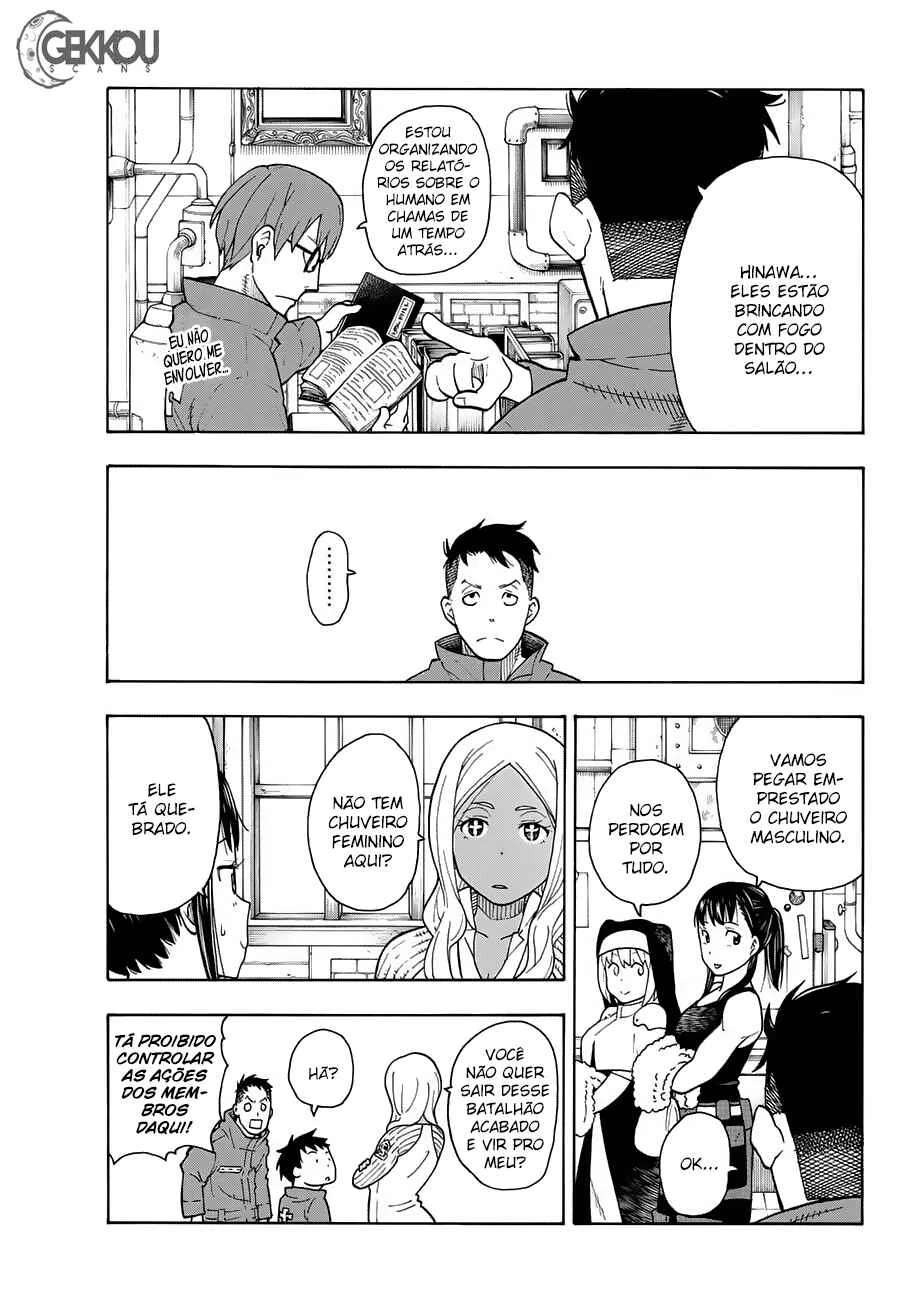 Fire Force Capítulo 2 – O Demônio, O Cavaleiro, E a Bruxa