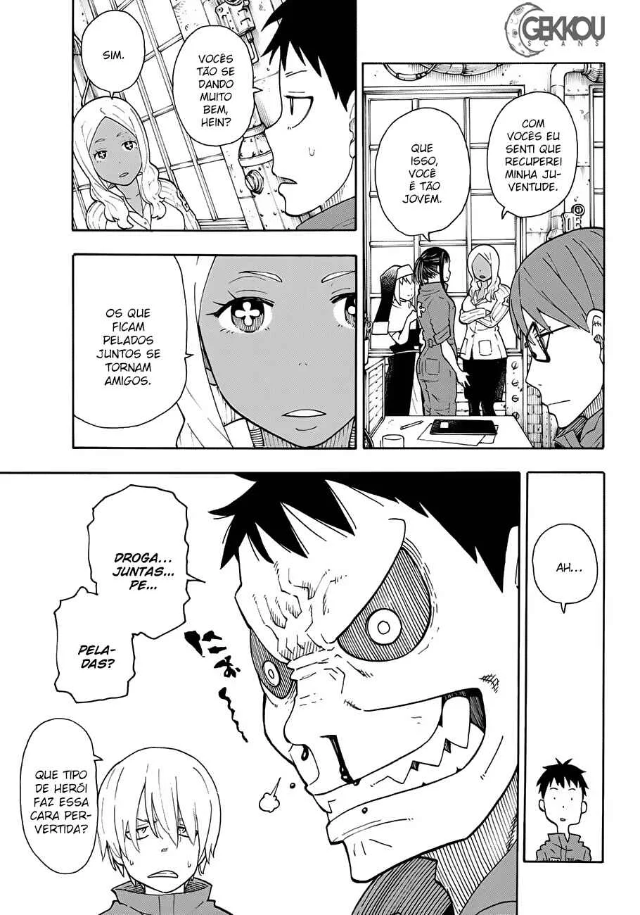 Fire Force Capítulo 2 – O Demônio, O Cavaleiro, E a Bruxa