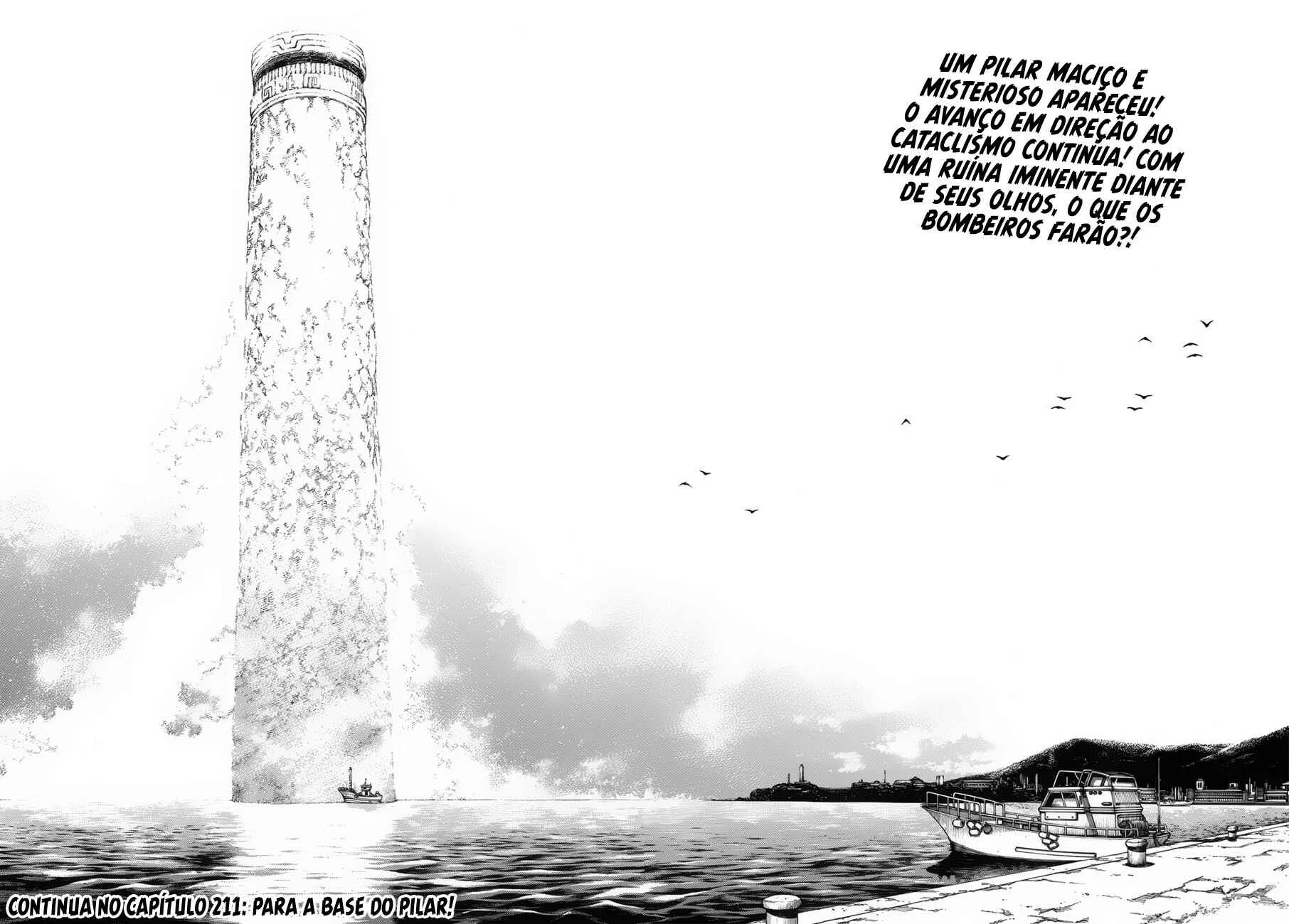 Fire Force Capítulo 2 – O Demônio, O Cavaleiro, E a Bruxa