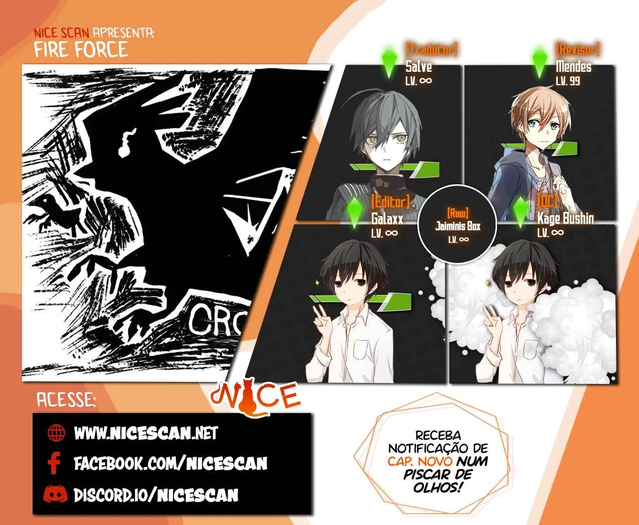 Fire Force Capítulo 2 – O Demônio, O Cavaleiro, E a Bruxa