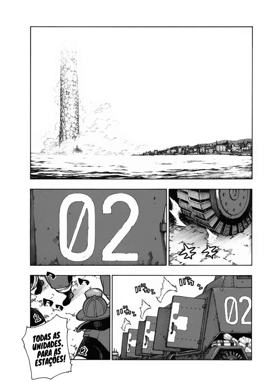 Fire Force Capítulo 2 – O Demônio, O Cavaleiro, E a Bruxa
