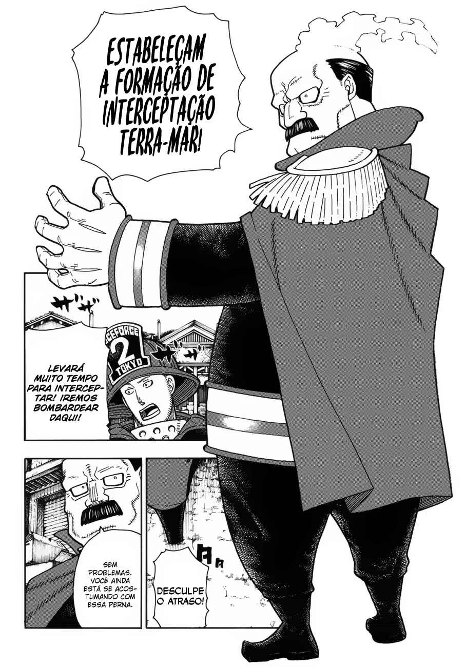 Fire Force Capítulo 2 – O Demônio, O Cavaleiro, E a Bruxa