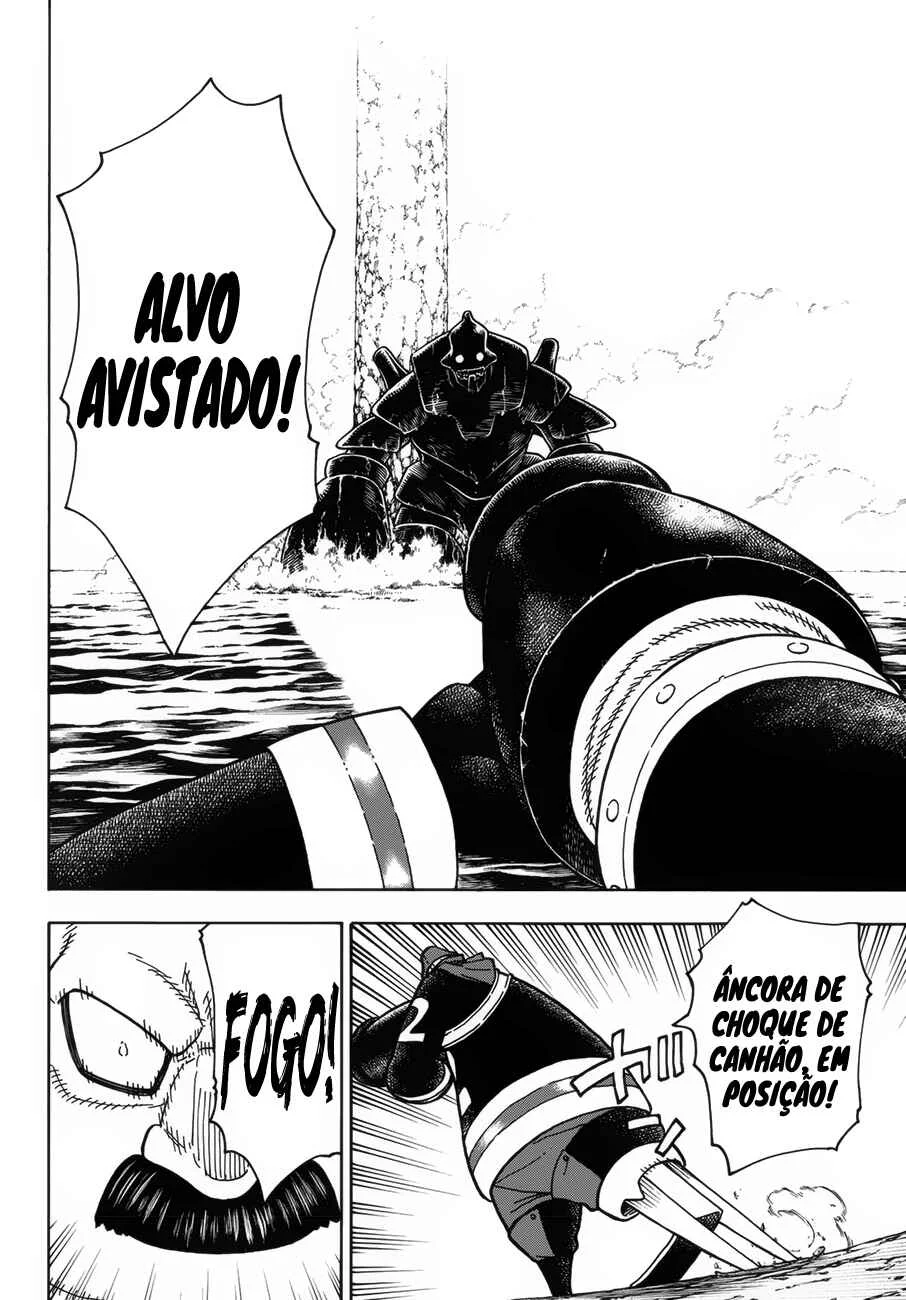 Fire Force Capítulo 2 – O Demônio, O Cavaleiro, E a Bruxa