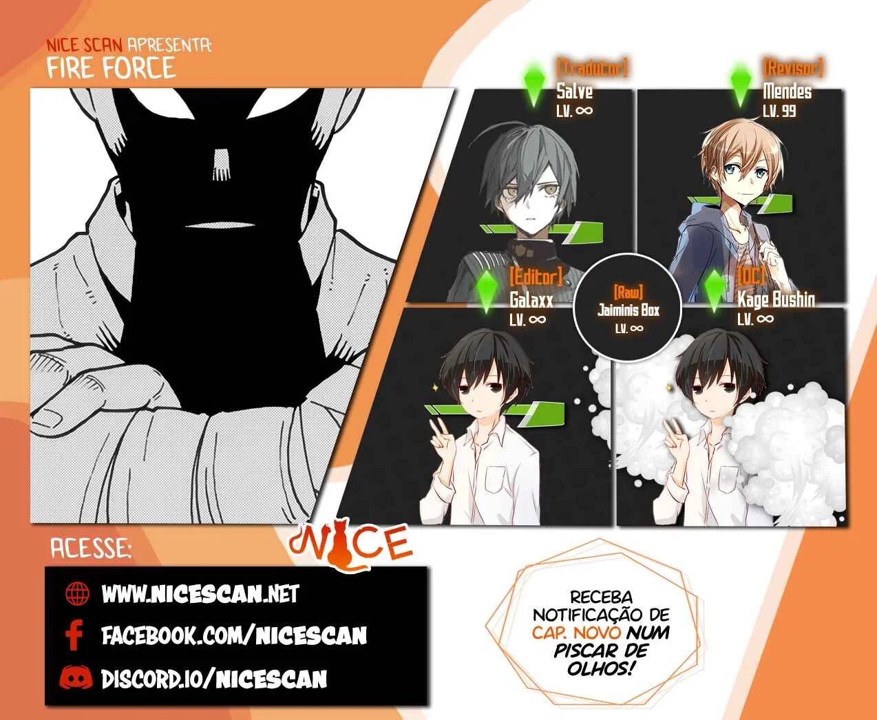Fire Force Capítulo 2 – O Demônio, O Cavaleiro, E a Bruxa
