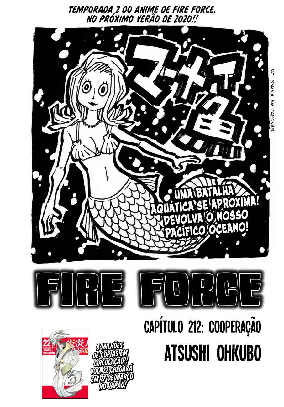 Fire Force Capítulo 2 – O Demônio, O Cavaleiro, E a Bruxa