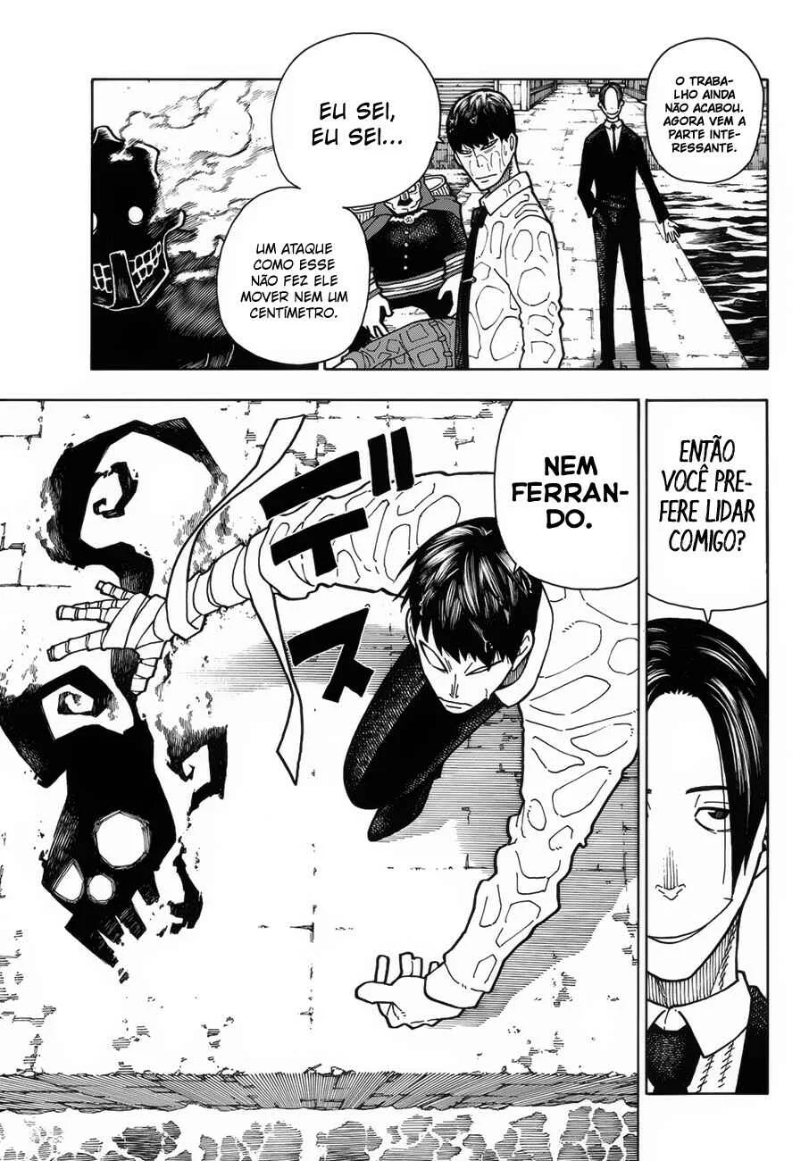 Fire Force Capítulo 2 – O Demônio, O Cavaleiro, E a Bruxa