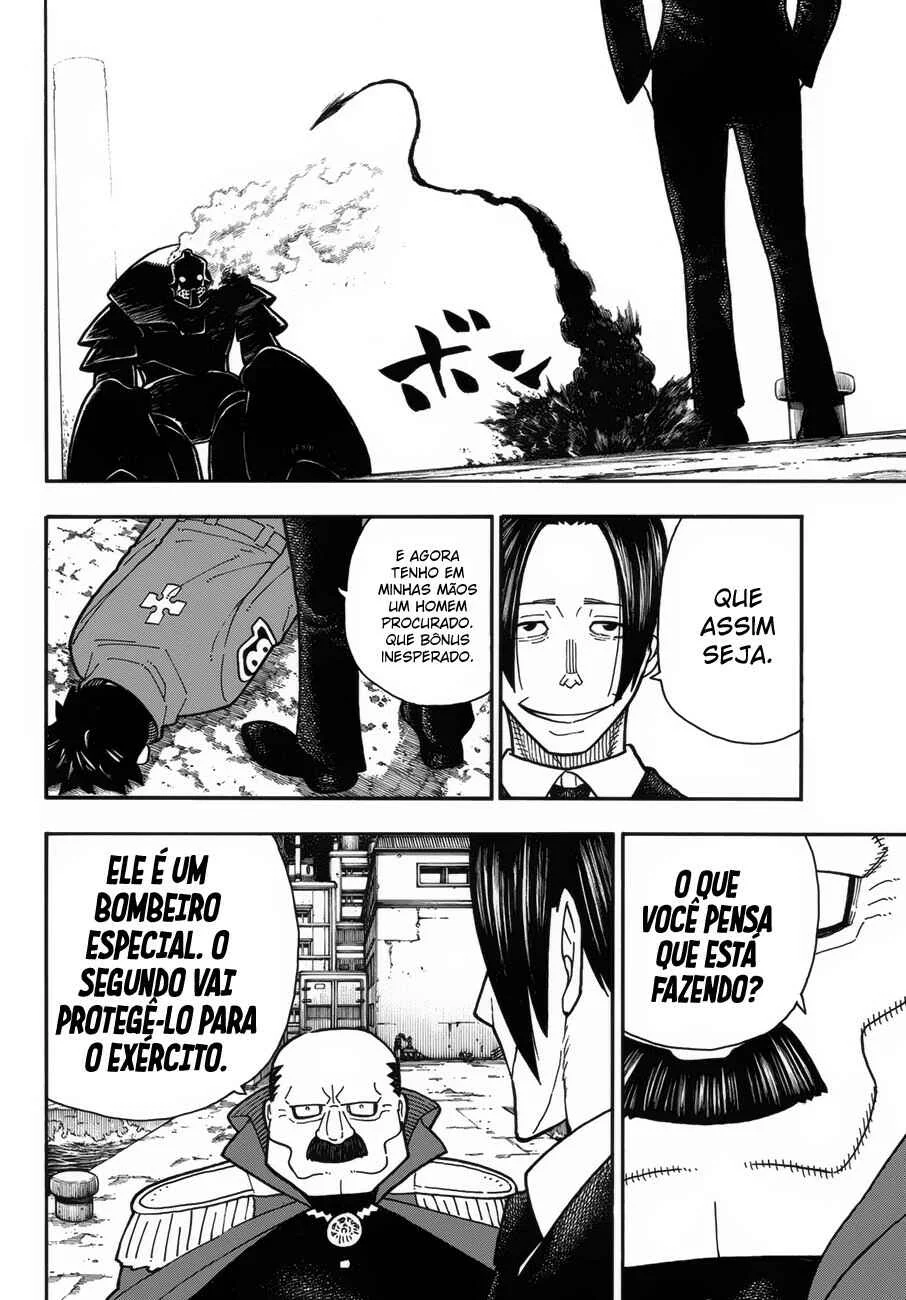 Fire Force Capítulo 2 – O Demônio, O Cavaleiro, E a Bruxa