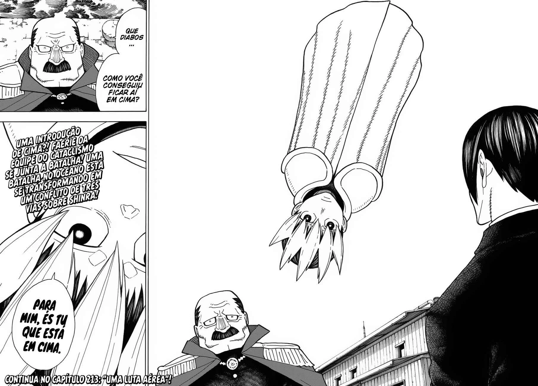 Fire Force Capítulo 2 – O Demônio, O Cavaleiro, E a Bruxa