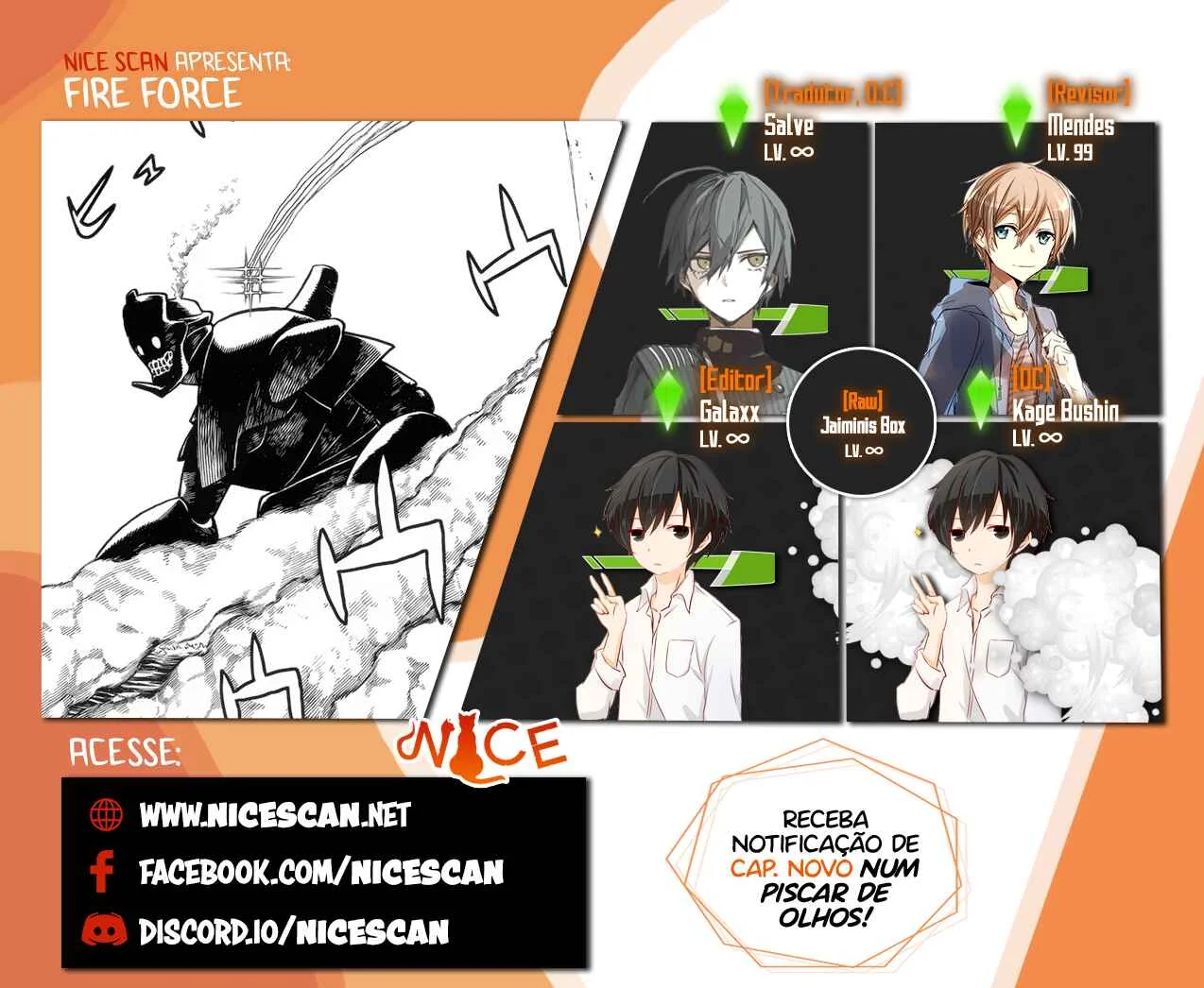 Fire Force Capítulo 2 – O Demônio, O Cavaleiro, E a Bruxa