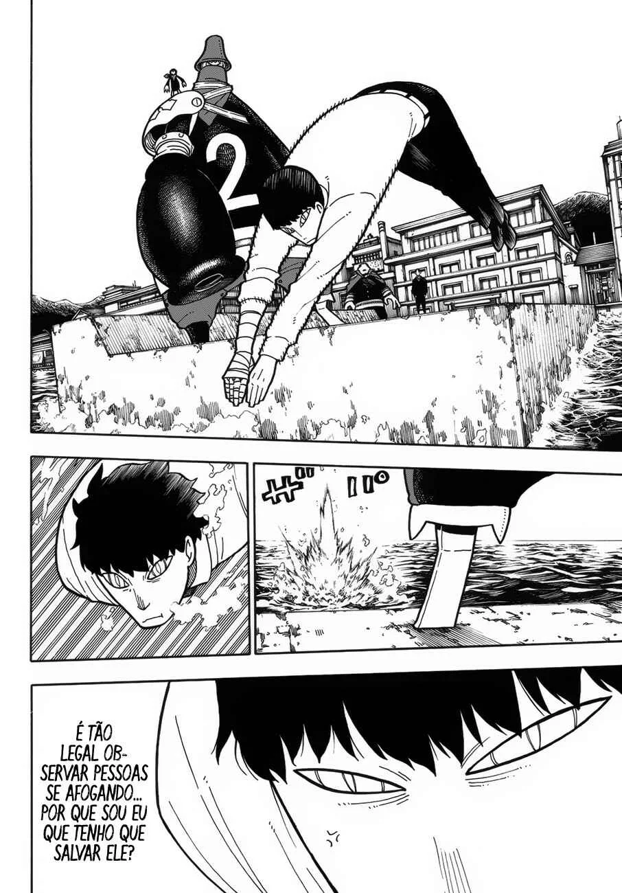 Fire Force Capítulo 2 – O Demônio, O Cavaleiro, E a Bruxa