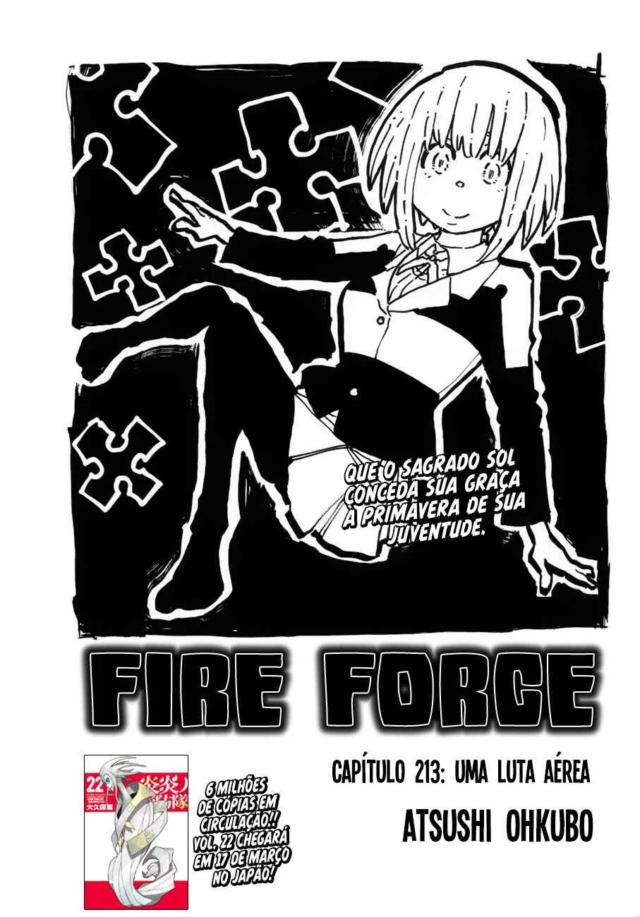 Fire Force Capítulo 2 – O Demônio, O Cavaleiro, E a Bruxa