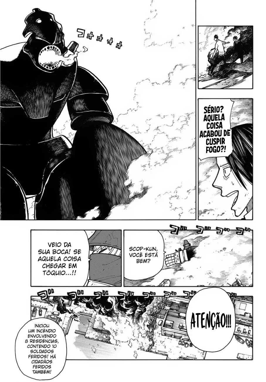 Fire Force Capítulo 2 – O Demônio, O Cavaleiro, E a Bruxa