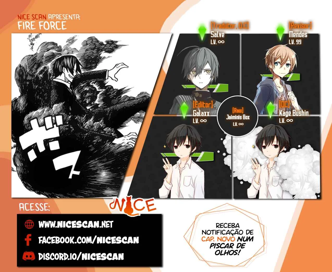 Fire Force Capítulo 2 – O Demônio, O Cavaleiro, E a Bruxa