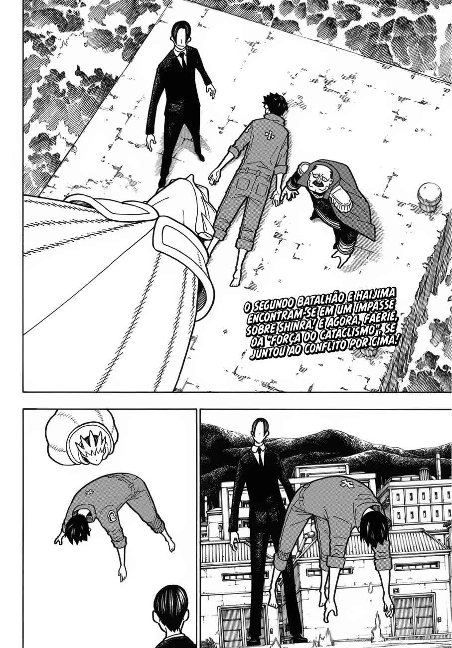 Fire Force Capítulo 2 – O Demônio, O Cavaleiro, E a Bruxa
