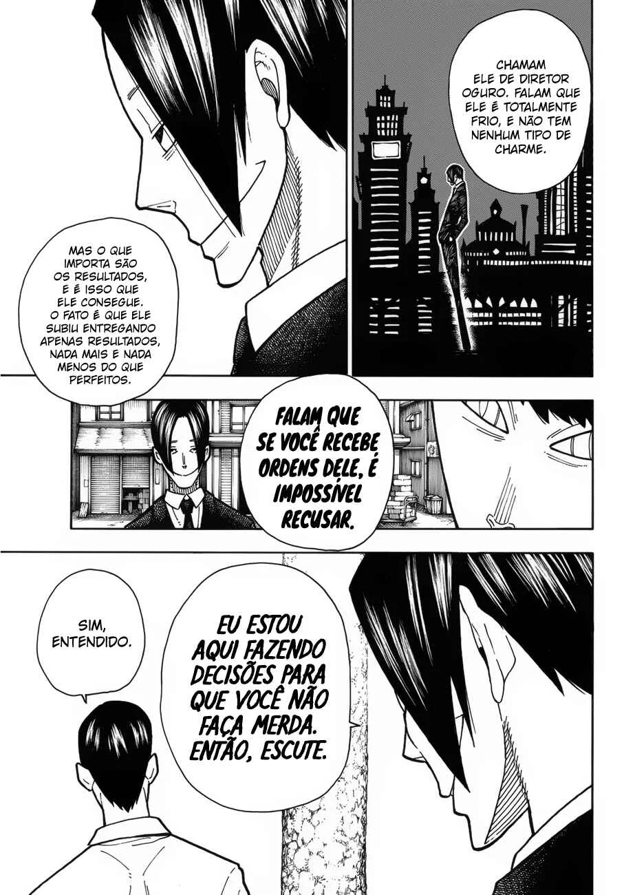 Fire Force Capítulo 2 – O Demônio, O Cavaleiro, E a Bruxa