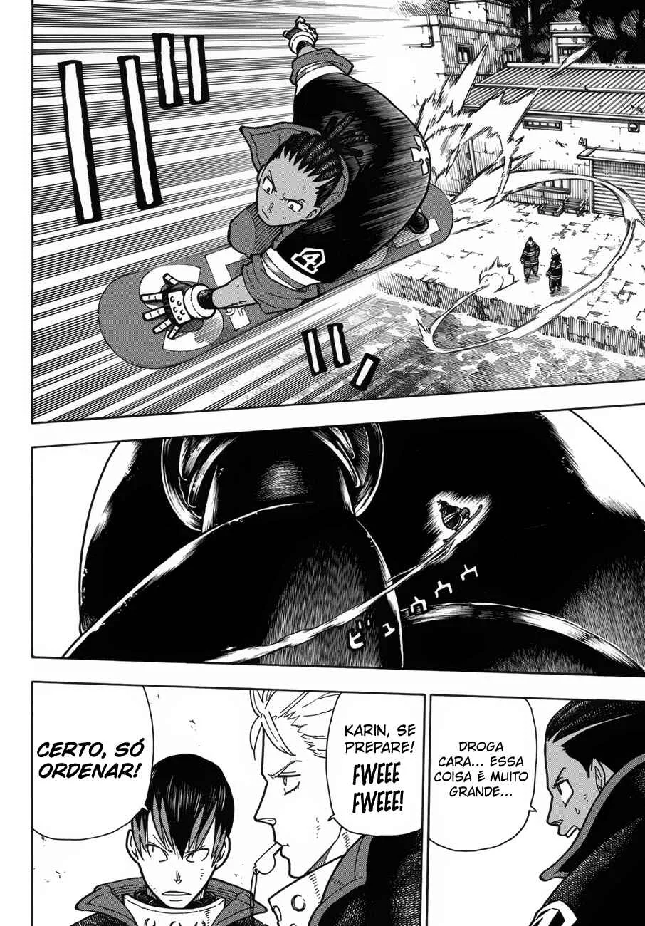 Fire Force Capítulo 2 – O Demônio, O Cavaleiro, E a Bruxa