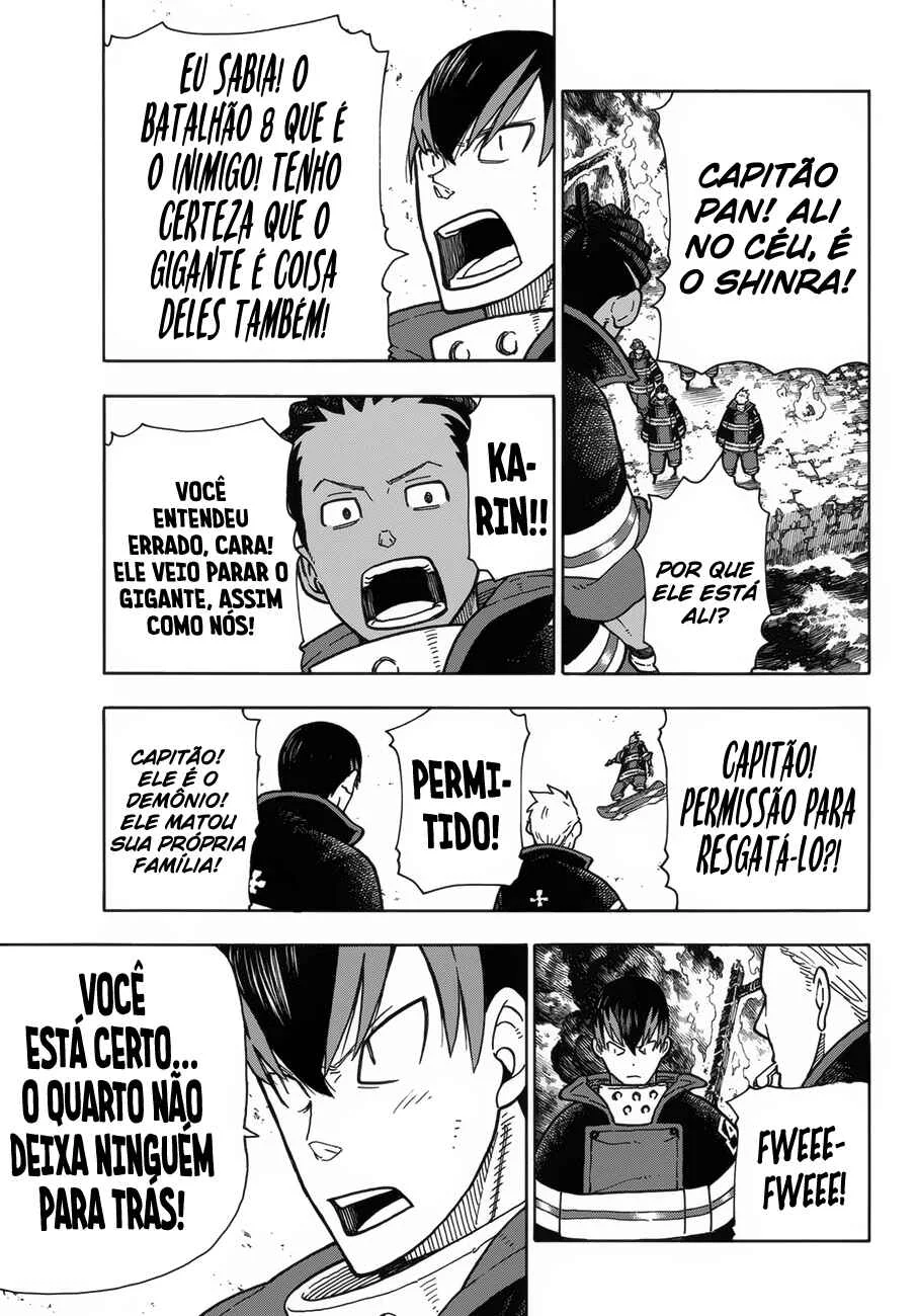Fire Force Capítulo 2 – O Demônio, O Cavaleiro, E a Bruxa