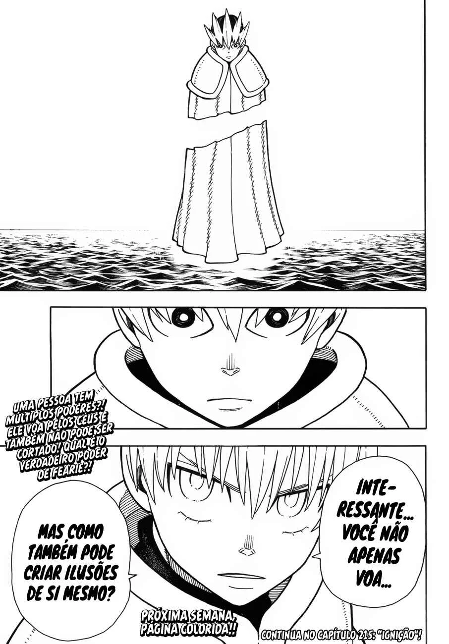 Fire Force Capítulo 2 – O Demônio, O Cavaleiro, E a Bruxa