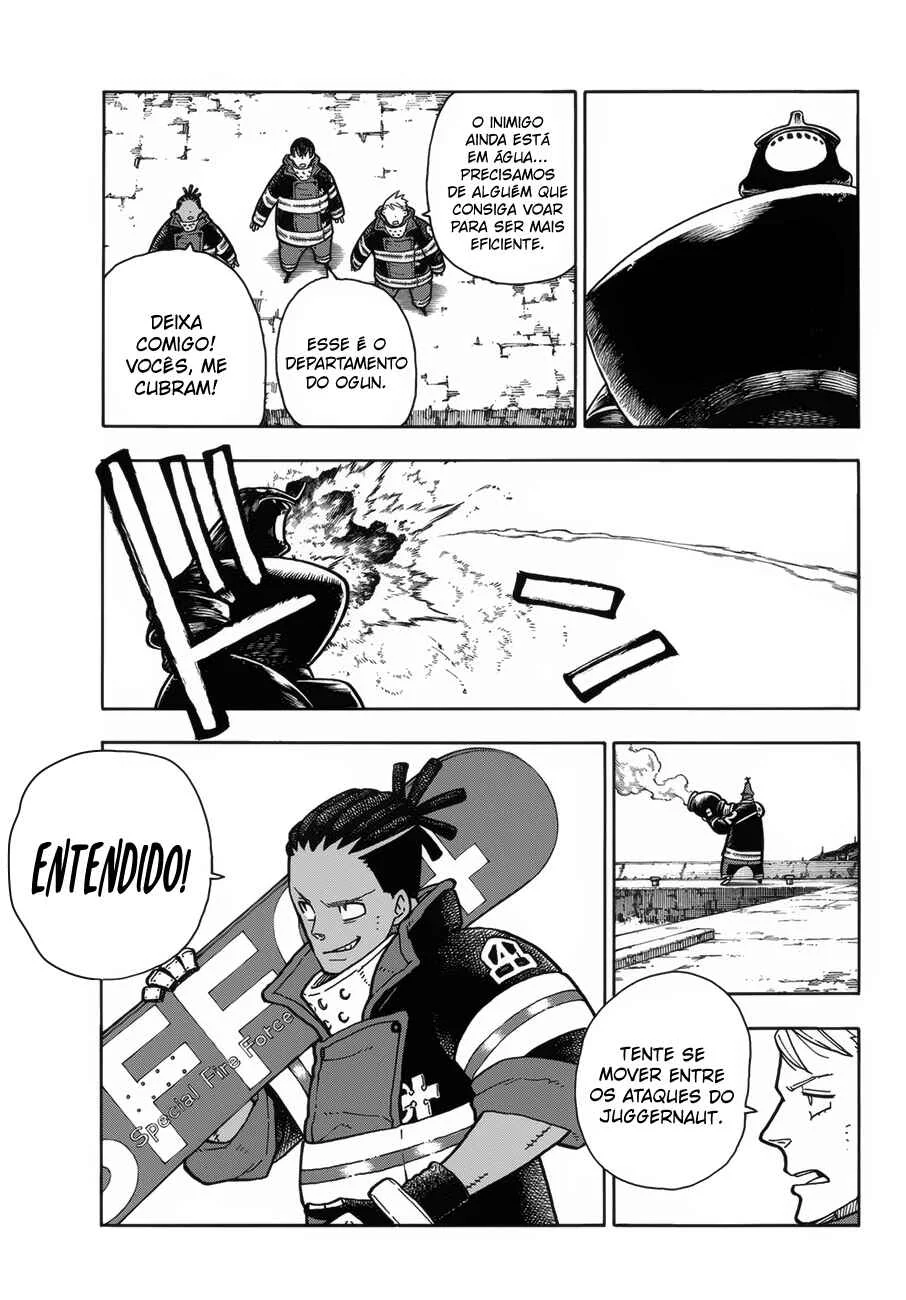 Fire Force Capítulo 2 – O Demônio, O Cavaleiro, E a Bruxa