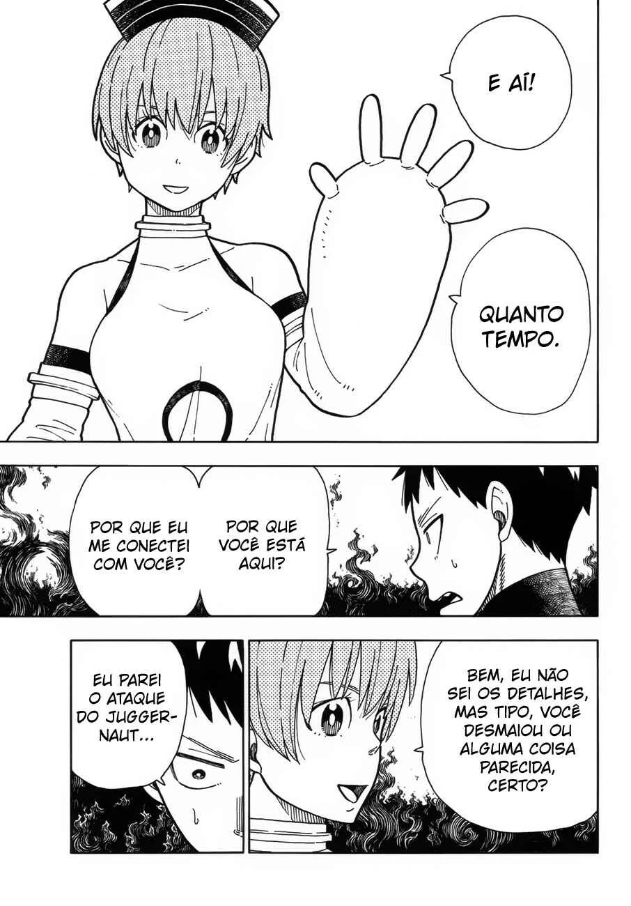 Fire Force Capítulo 2 – O Demônio, O Cavaleiro, E a Bruxa