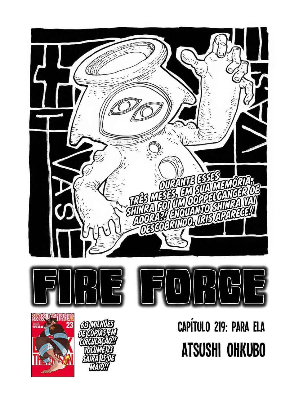 Fire Force Capítulo 2 – O Demônio, O Cavaleiro, E a Bruxa