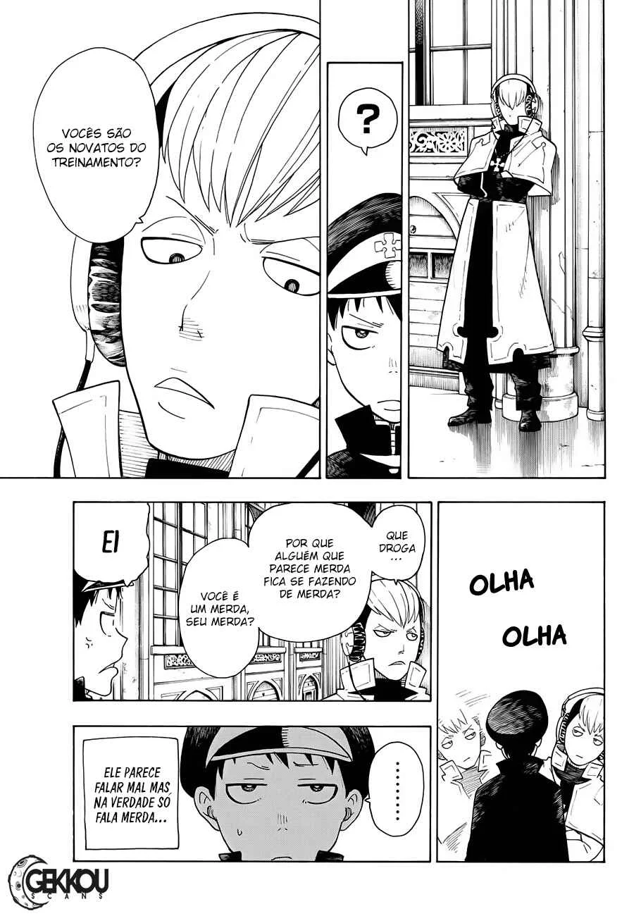 Fire Force Capítulo 2 – O Demônio, O Cavaleiro, E a Bruxa