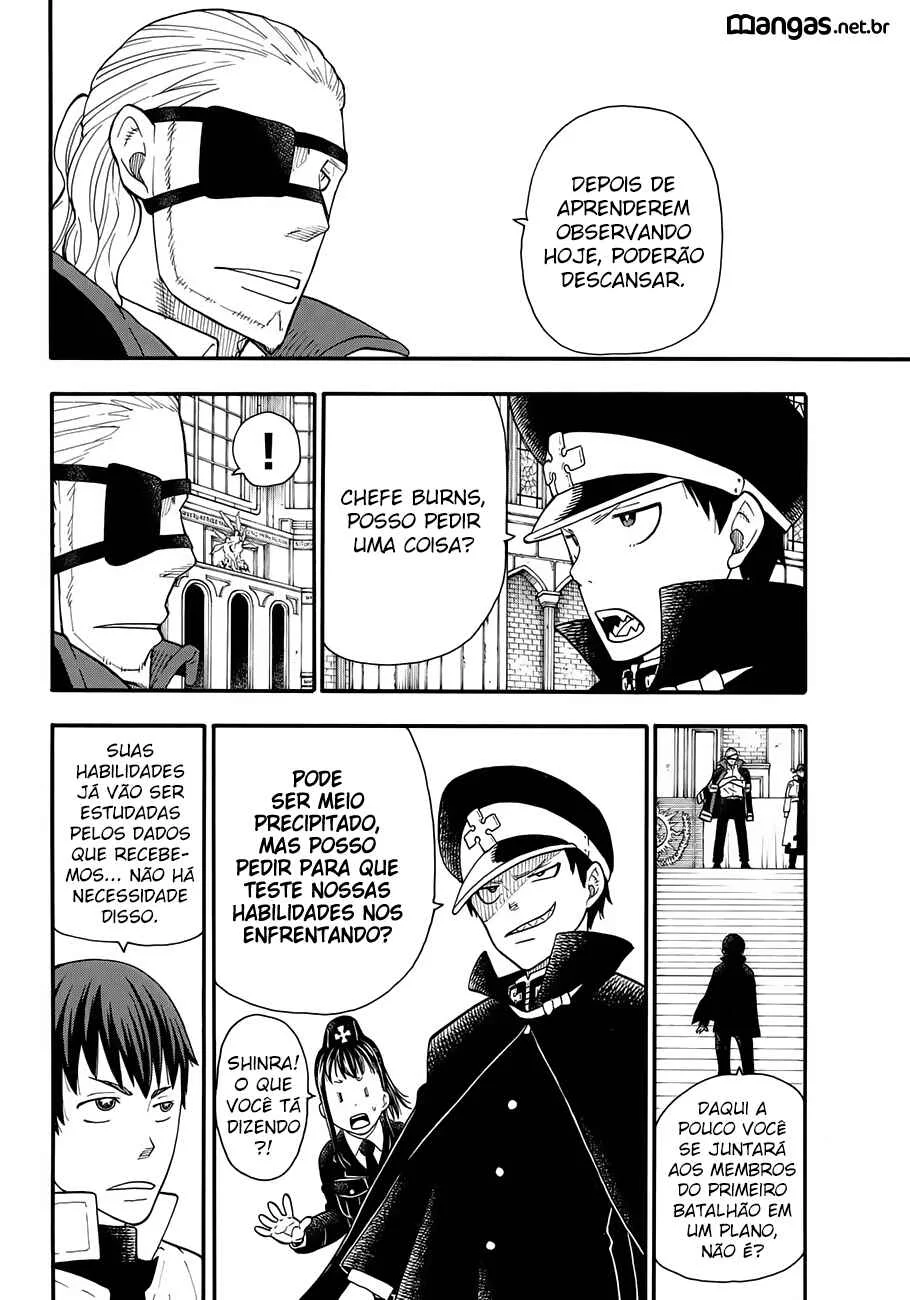 Fire Force Capítulo 2 – O Demônio, O Cavaleiro, E a Bruxa