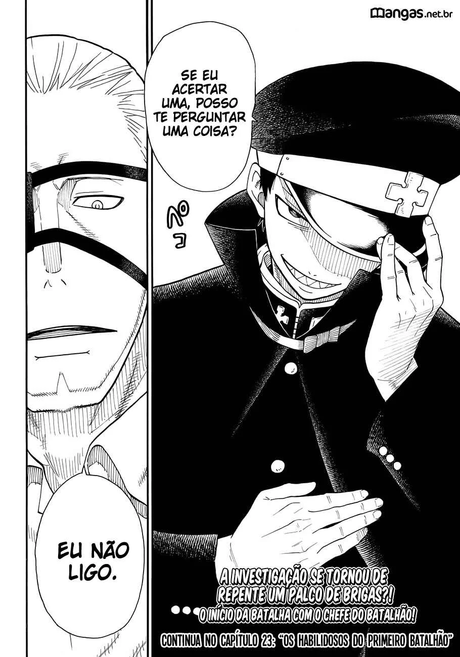 Fire Force Capítulo 2 – O Demônio, O Cavaleiro, E a Bruxa