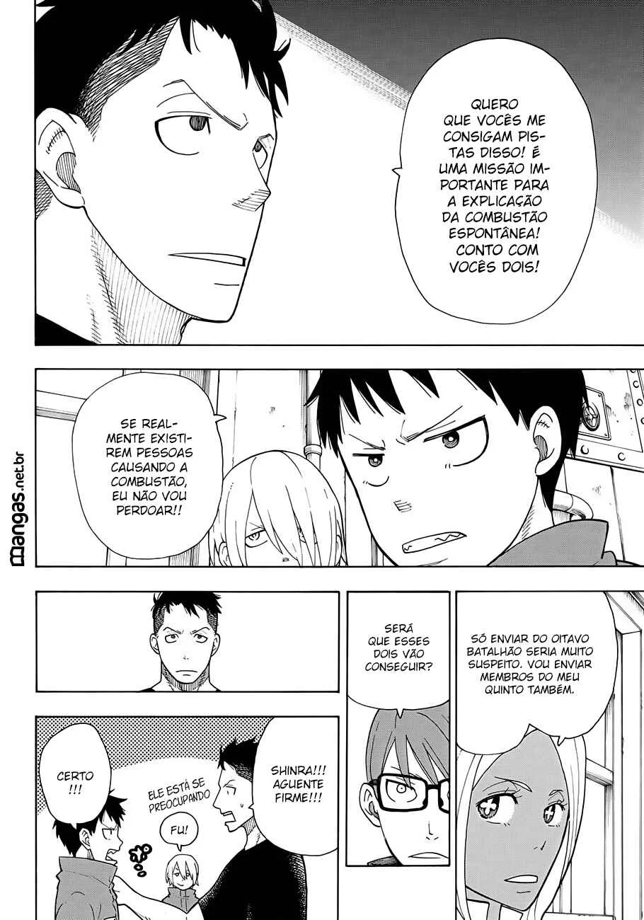 Fire Force Capítulo 2 – O Demônio, O Cavaleiro, E a Bruxa