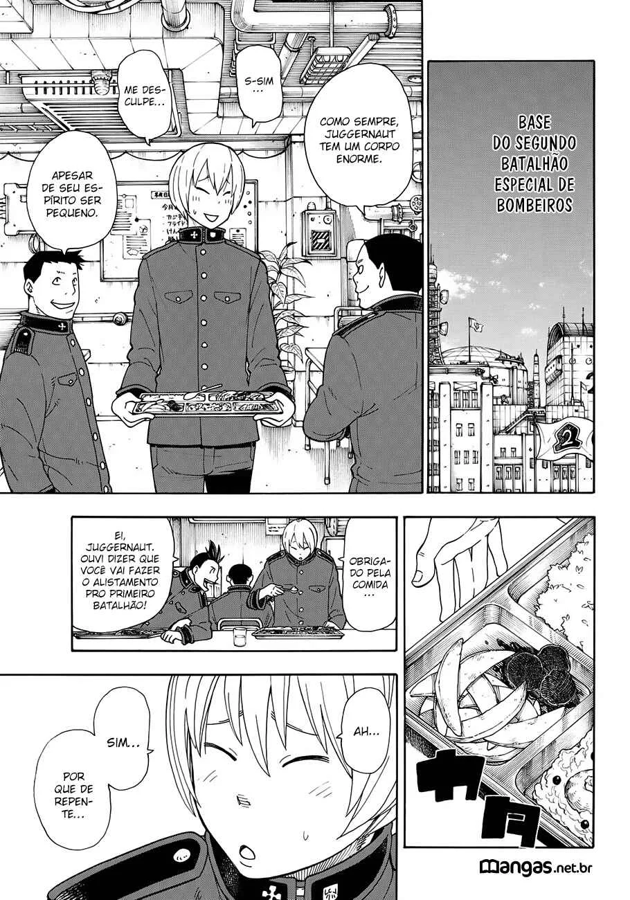 Fire Force Capítulo 2 – O Demônio, O Cavaleiro, E a Bruxa