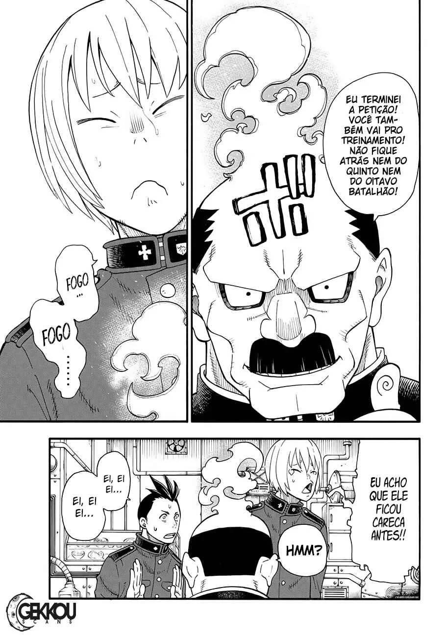 Fire Force Capítulo 2 – O Demônio, O Cavaleiro, E a Bruxa