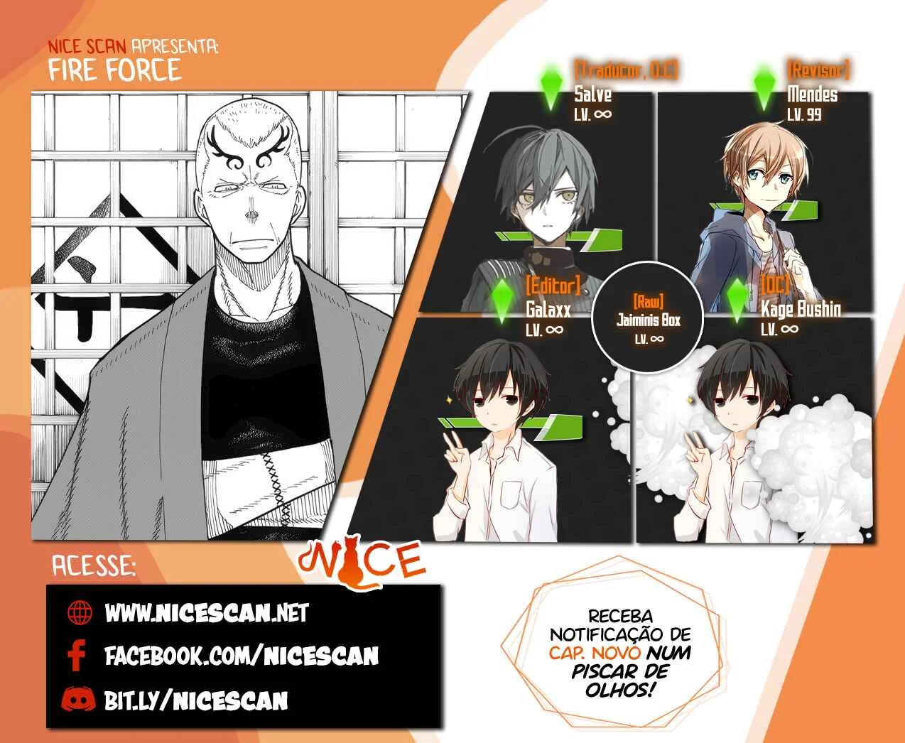 Fire Force Capítulo 2 – O Demônio, O Cavaleiro, E a Bruxa