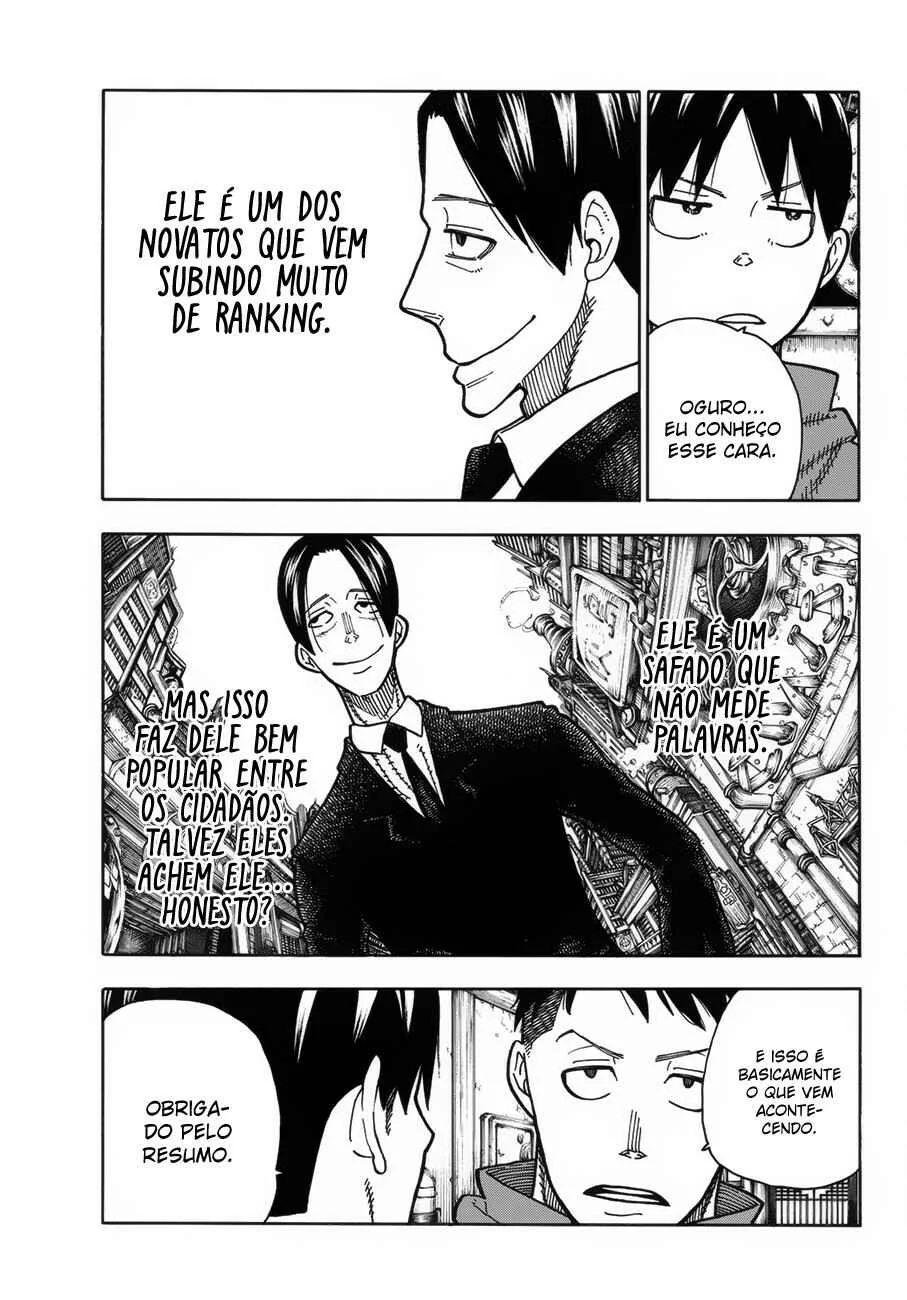 Fire Force Capítulo 2 – O Demônio, O Cavaleiro, E a Bruxa