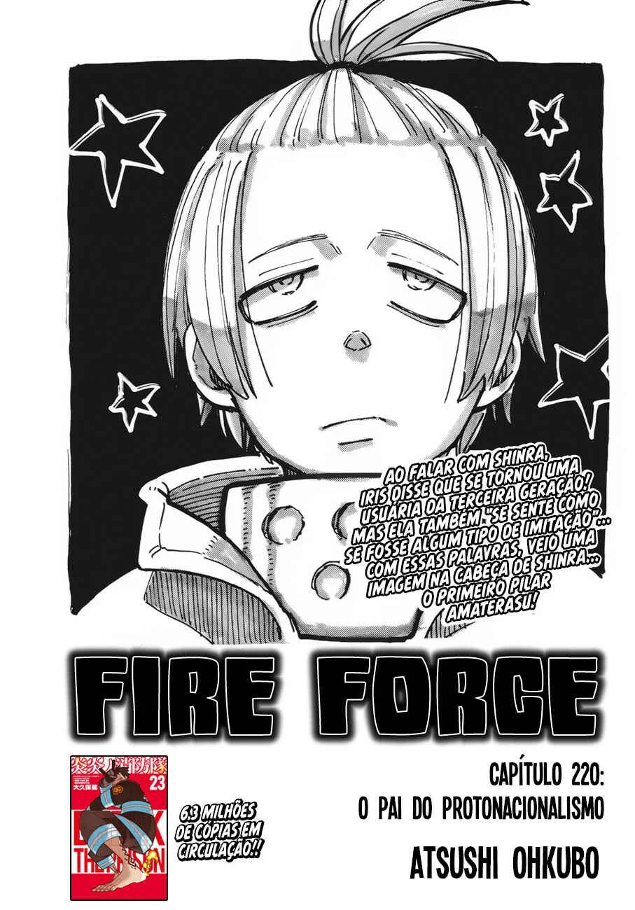 Fire Force Capítulo 2 – O Demônio, O Cavaleiro, E a Bruxa