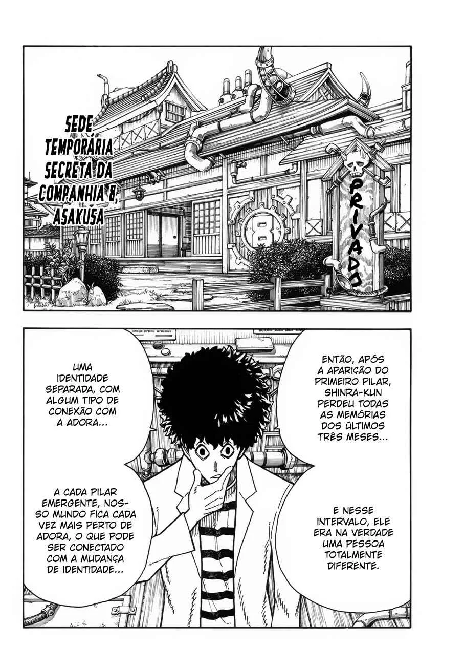 Fire Force Capítulo 2 – O Demônio, O Cavaleiro, E a Bruxa