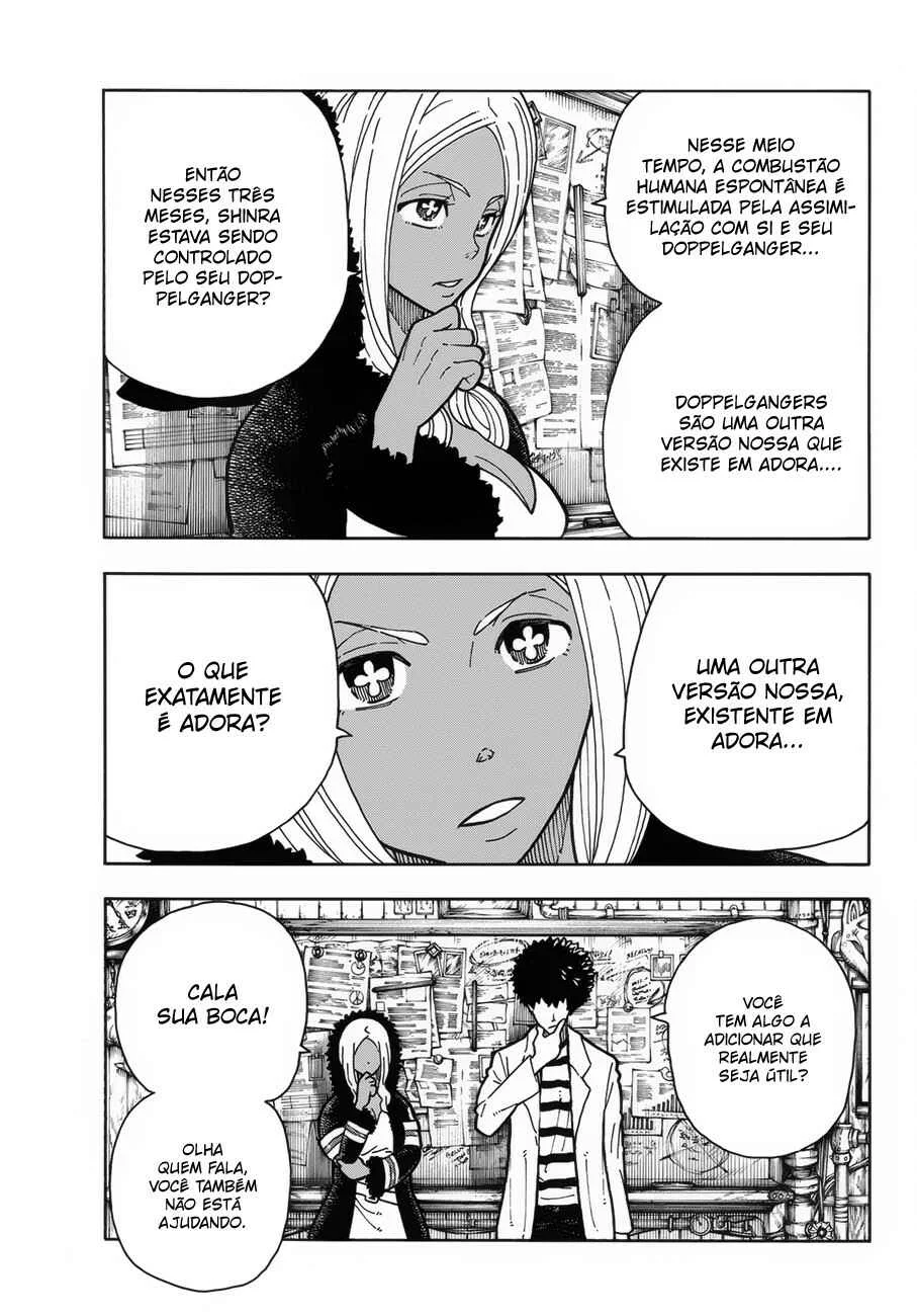 Fire Force Capítulo 2 – O Demônio, O Cavaleiro, E a Bruxa