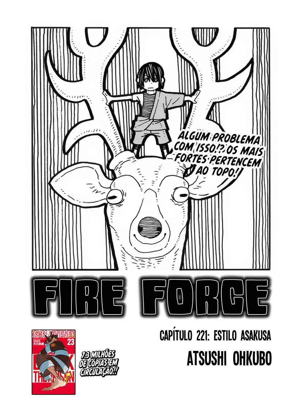 Fire Force Capítulo 2 – O Demônio, O Cavaleiro, E a Bruxa