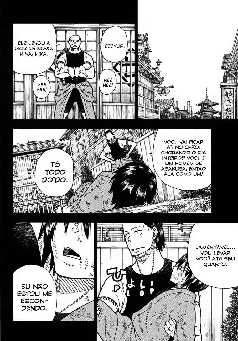 Fire Force Capítulo 2 – O Demônio, O Cavaleiro, E a Bruxa