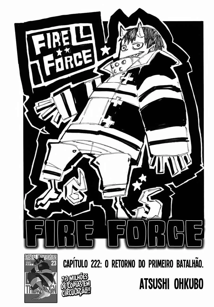 Fire Force Capítulo 2 – O Demônio, O Cavaleiro, E a Bruxa