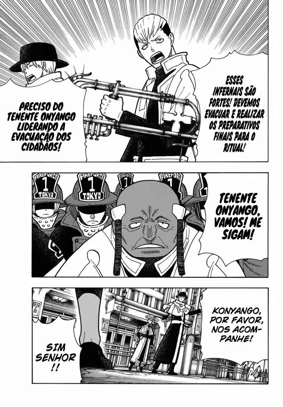 Fire Force Capítulo 2 – O Demônio, O Cavaleiro, E a Bruxa