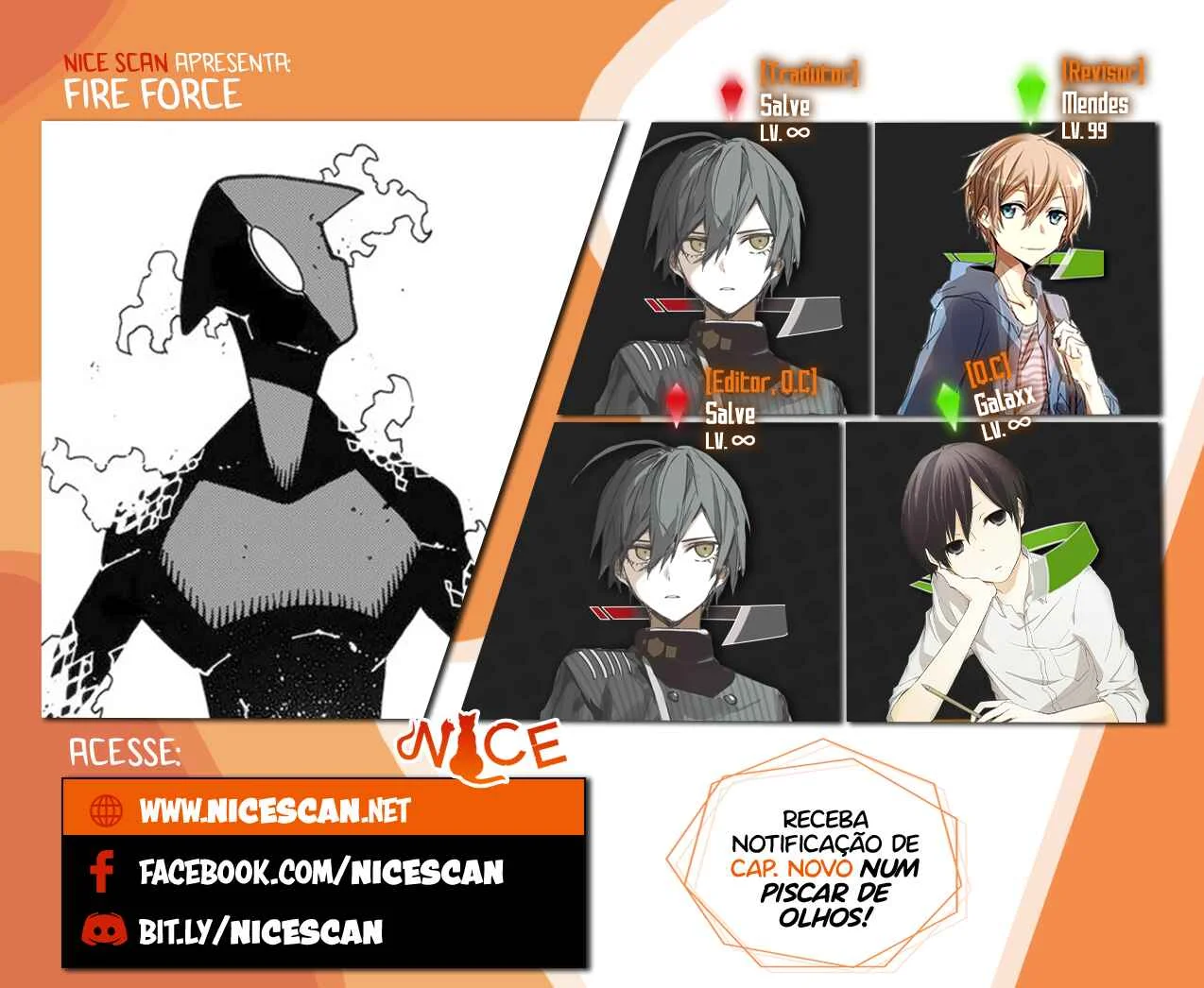 Fire Force Capítulo 2 – O Demônio, O Cavaleiro, E a Bruxa