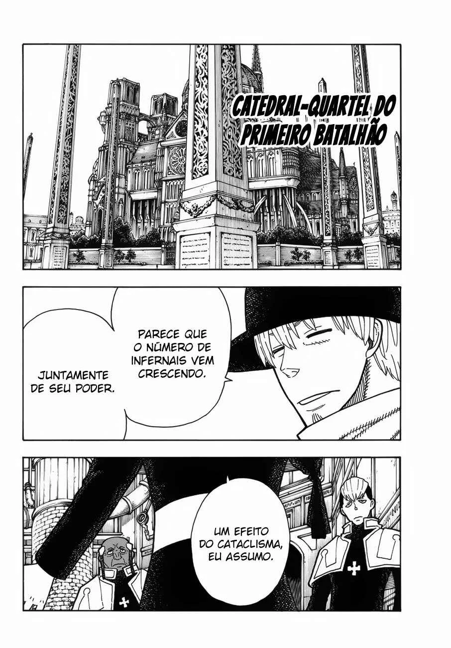 Fire Force Capítulo 2 – O Demônio, O Cavaleiro, E a Bruxa
