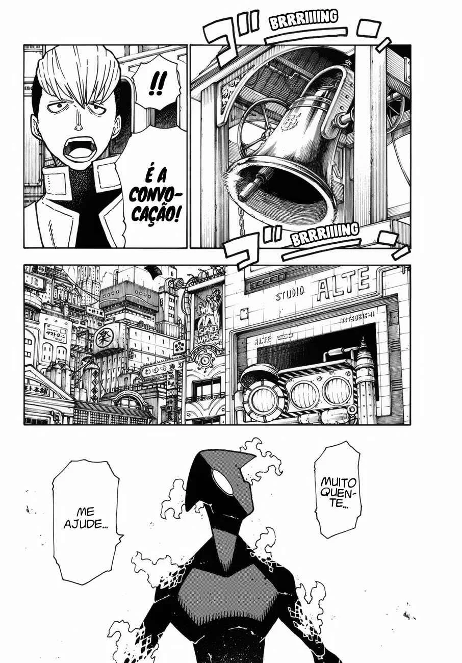 Fire Force Capítulo 2 – O Demônio, O Cavaleiro, E a Bruxa