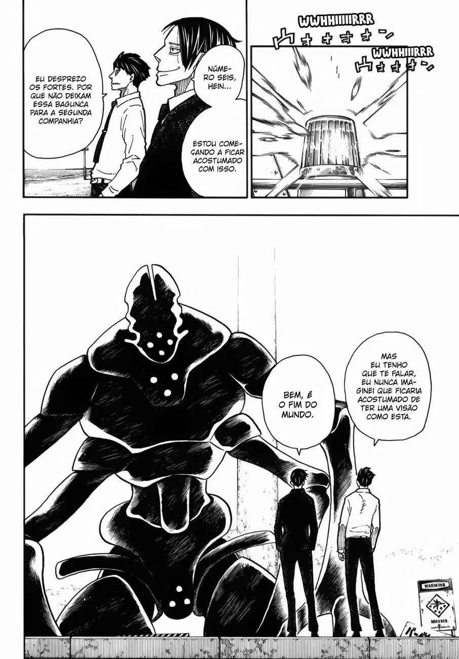 Fire Force Capítulo 2 – O Demônio, O Cavaleiro, E a Bruxa